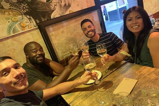 Madrid LGBTQ Tapas Tour - Plaza de Pedro Zerolo and Galician food