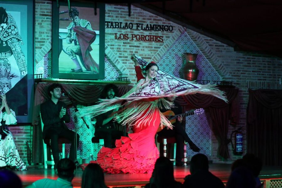 Madrid: Los Porches Flamenco Show with Tapas and Wine Ticket - What the two-hour flamenco show includes