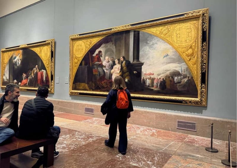 Madrid: Prado Museum and Tapas & Wine Tour with Local Guide - Six tapas at three separate stops