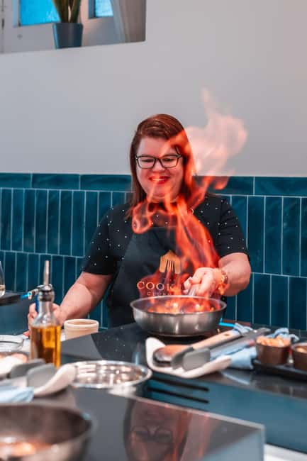 Madrid: Tapas Cooking Class with bottomless Wine Pairing - Five Spanish wines paired with the cooking