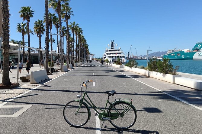 Malaga Bike Tour - Wine & Tapas - Tapas, Malaga wine, and Plaza de la Merced