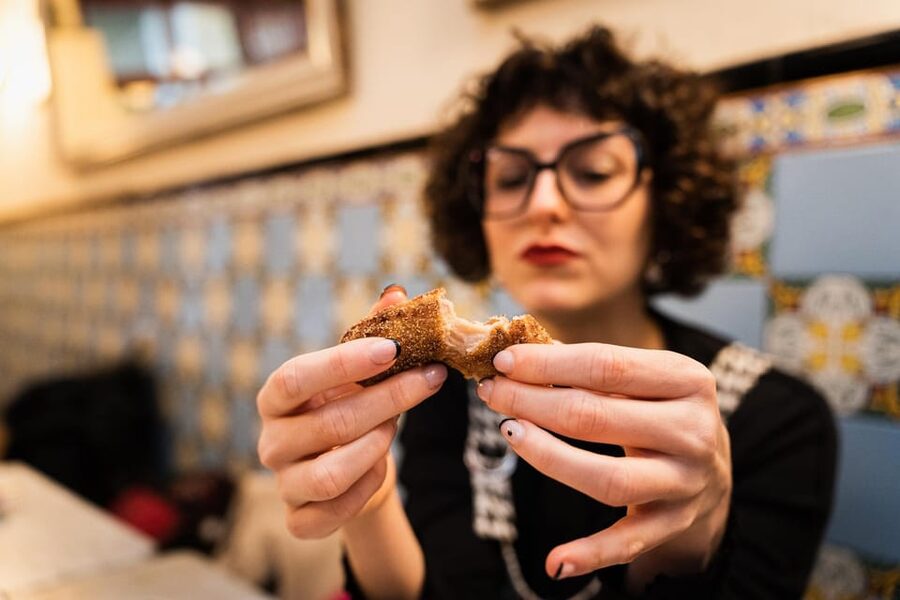 Malaga: Food Tour with Local Guide, Tapas, and Drinks - What the first tapas stops can taste like