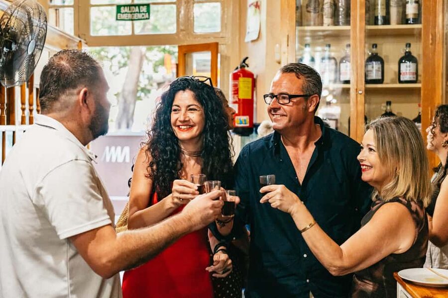 Malaga's tradition and tapas tour with Official Guide - The first restaurant: three traditional dishes and a drink