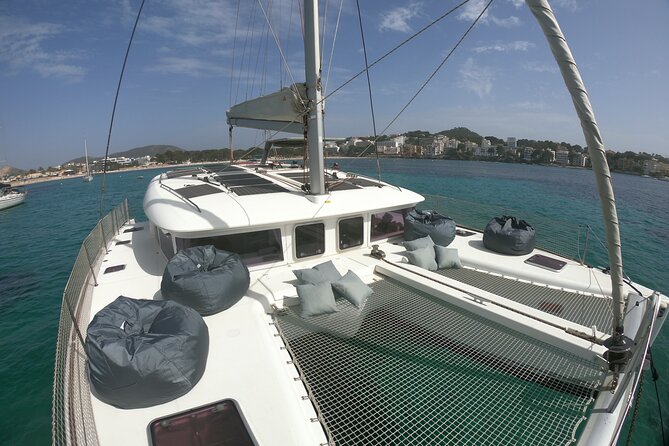 Mallorca Catamaran Tour with Tapas - small group - - Sailing past Cala Fornells when conditions allow