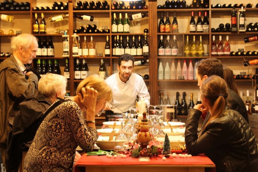Marbella: Tour of the Old Town with Tapas & Wine - Local products, wine, and a more generous food stop
