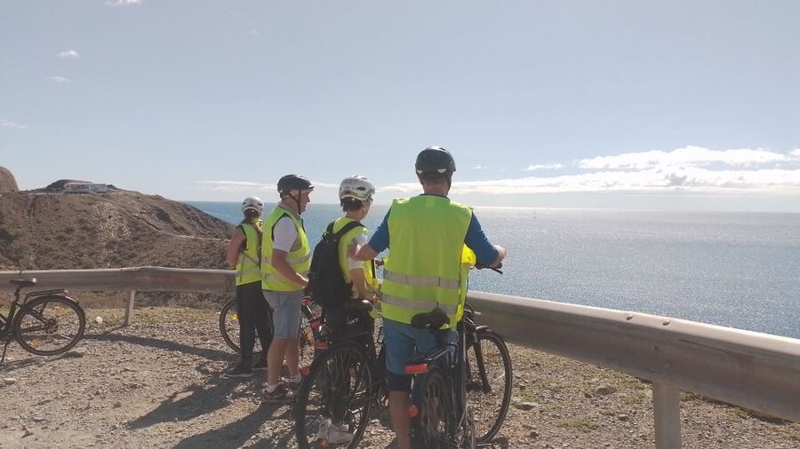 Maspalomas: Southern Coast E-Bike Tour Option Tapas Tasting - From golden dunes to the Atlantic shore