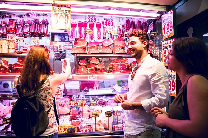 Midday Market Tour and Spanish Cooking Class - Shopping inside Mercado Central