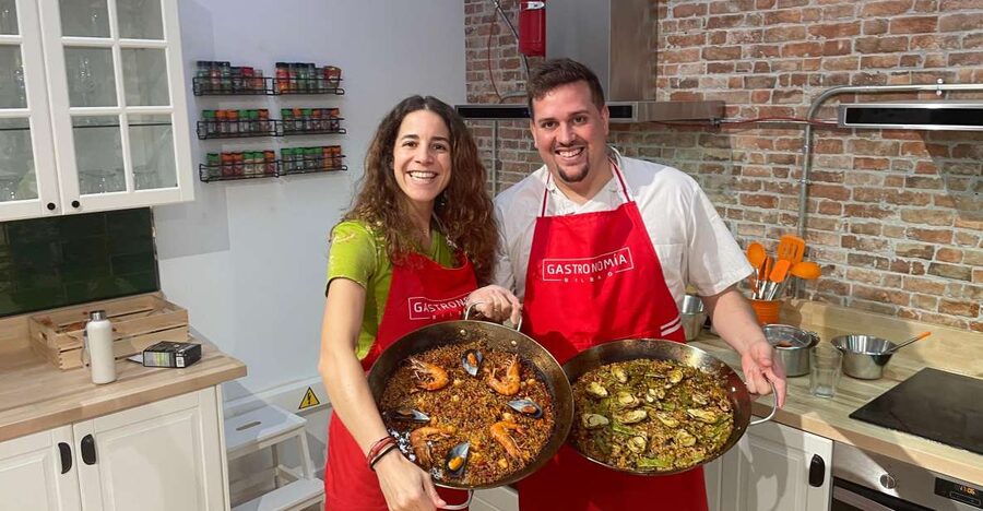 Paella and Burnt Basque Cheesecake - Why this class is more than a paella demonstration