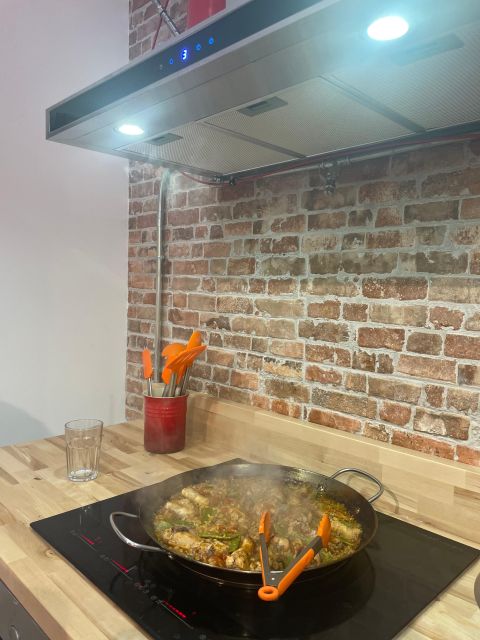 Paella and Burnt Basque Cheesecake - Meeting Chef Mikel in a professional kitchen