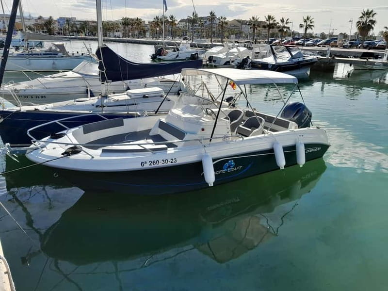 Private Boat Route with wine,ibérico Gourmet all incld 3hour - Isla de Portixol: the main pause in the trip
