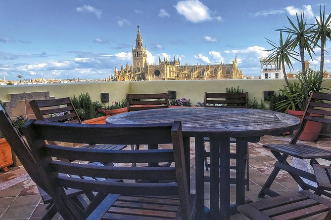Private: Paella Cooking Class & 30-minute expert Q&A - Reaching the rooftop from Hotel Alfonso XIII