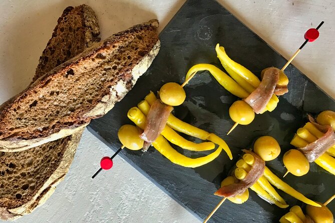 Private Pintxos and Wine Tour in San Sebastián - Five pintxos, five wines, and what that really covers