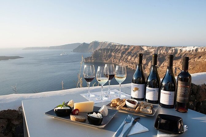Private Wine Tour in 3 Wineries with 12 Wine Tastings and Tapas - Estate Argyros: a more polished vineyard visit