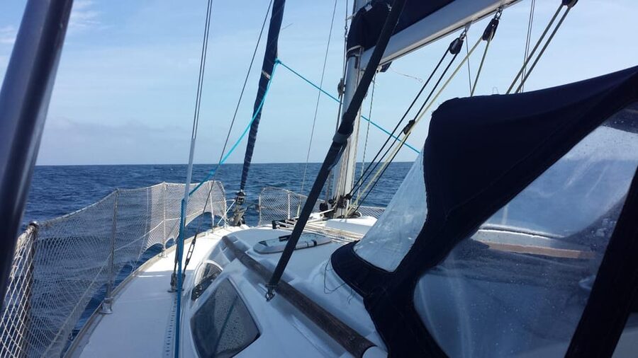 Puerto Rico: Sailing excursion with swim, drinks and tapas. - Setting out from Puerto Rico on the Keep Sailing I