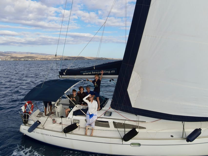 Puerto Rico: Sailing excursion with swim, drinks and tapas. - Learning to sail instead of only taking a boat ride
