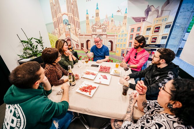 Sagrada Familia Jamón Iberico Masterclass with Wine Tasting - What the labels mean on your plate