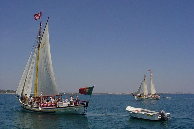 Sail, Swim & Tapas - Sailing out from Lagos Marina