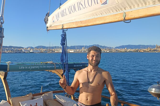 Sail tour tapas day charter boat trip private sailing pirate - Sailing Palma Bay on a pirate-style boat