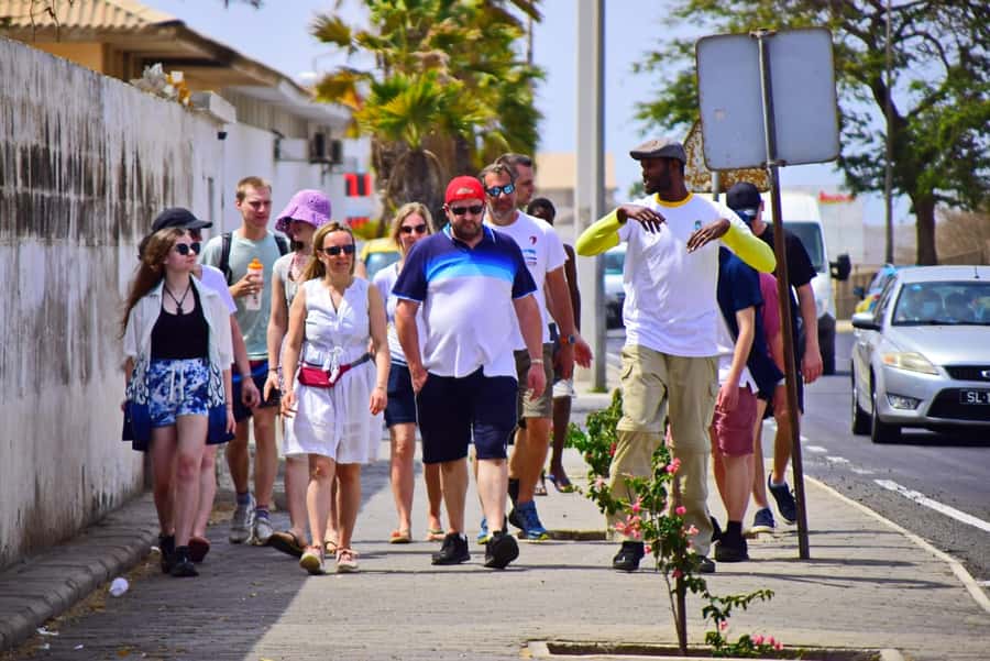 Sal: Espargos City Tour, Local Life, and Cape Verde Tapas - Cape Verdean tapas at a local café