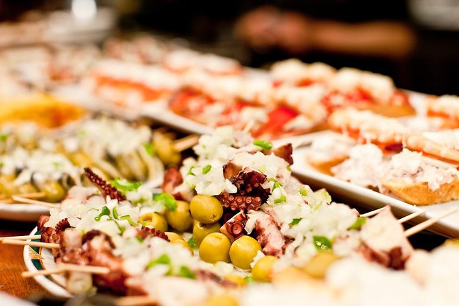 San Sebastian Lunch Time Pintxo Tour with Wine - What you actually eat and drink