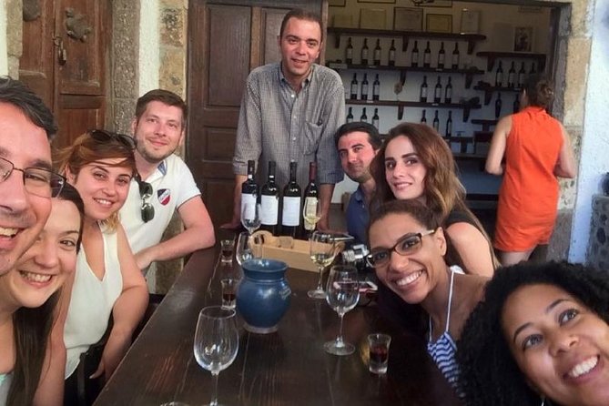 Santorini Wine Adventure with 12 Wine Tastings, Tapas and Sunset - Santo Wines brings the big view