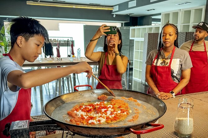 Seafood Paella Maestro with Tapas and Sangria - What You Prepare First: Pan con Tomate and Tapas