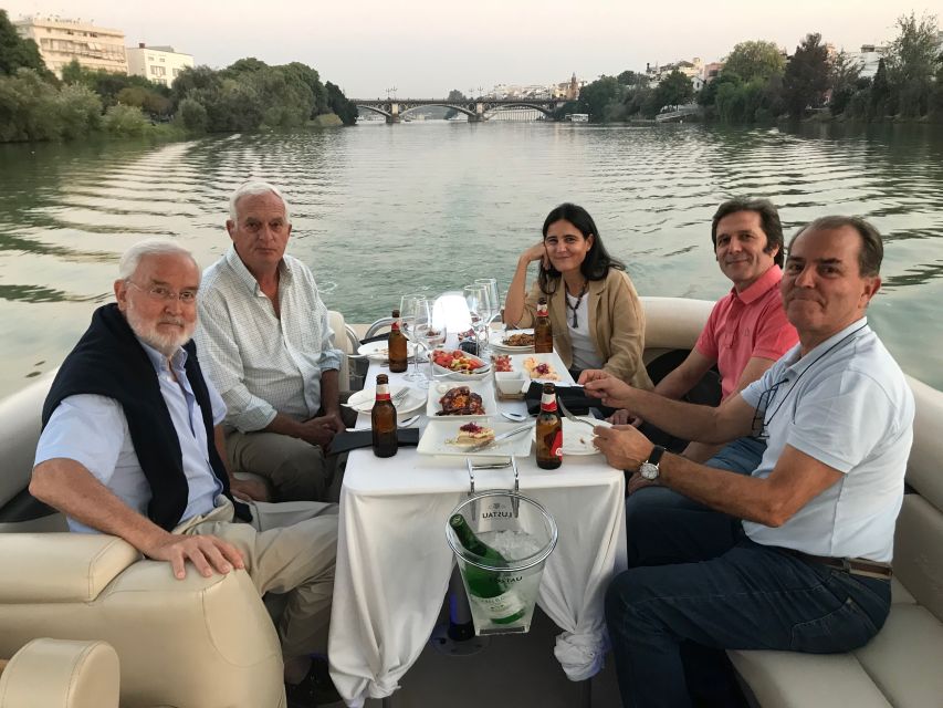 Seville: Exclusive River Boat Tour with Tapas - Choosing the right time of day