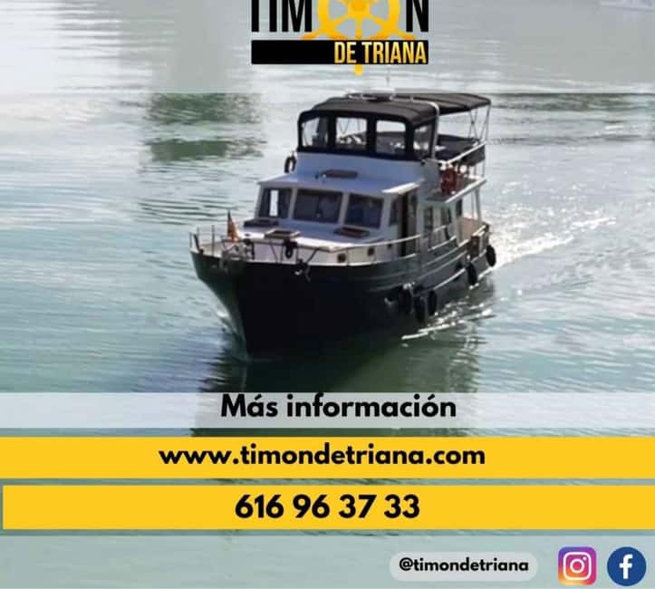 Seville: Flamenco life music Yacht Cruise, Tapas & Drinks - Tapas that make this more than a drinks cruise