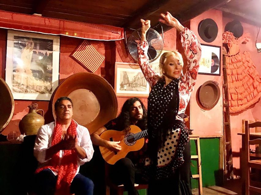 Seville: Half-Day Flamenco & Tapas Night - Santa Cruz or Triana, depending on the evening