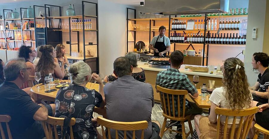 Seville: Paella-Cooking Experience with Sangria & Full Meal - Arriving for drinks, appetizers, and introductions