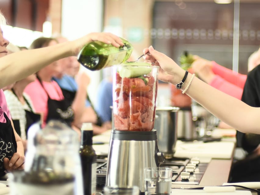 Seville: Spanish Cooking Class with Dinner - Sangria, dinner, and the social side