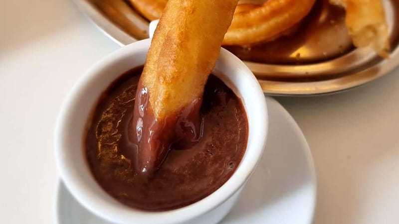 Seville: Tasting, History, Market visit and Tapas Tour - Churros from a small stall