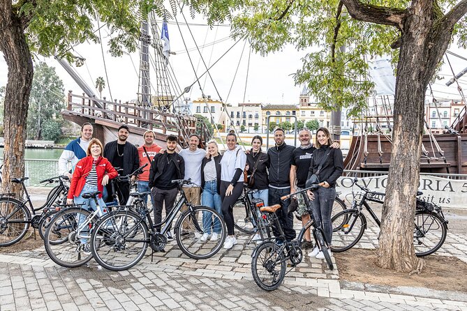Sevillian tapas tasting on a bicycle (3 bars-3 tapas-3 drinks) - First stop: Triana Market and the ingredients behind the tapas