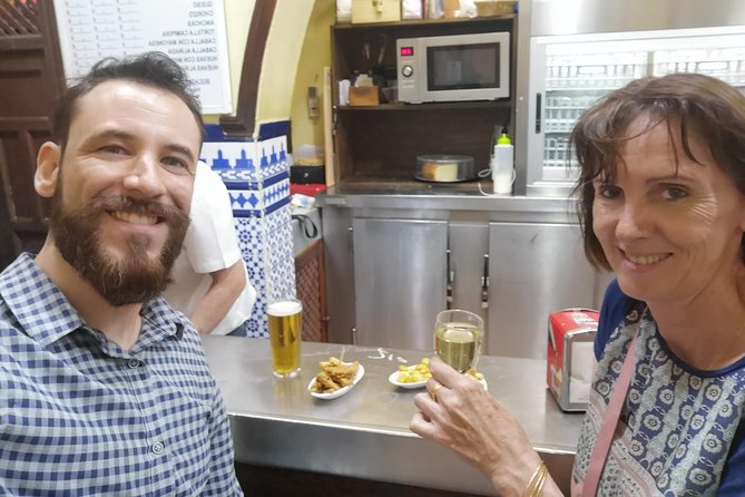 Sevillian tapas tasting on a bicycle (3 bars-3 tapas-3 drinks) - How much value do you get for $102.43?