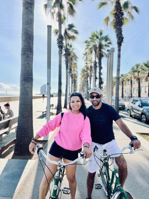 Sightseeing Barcelona by Bike, Photo-shooting & Tapas - Olympic Port and Barcelona’s modern waterfront