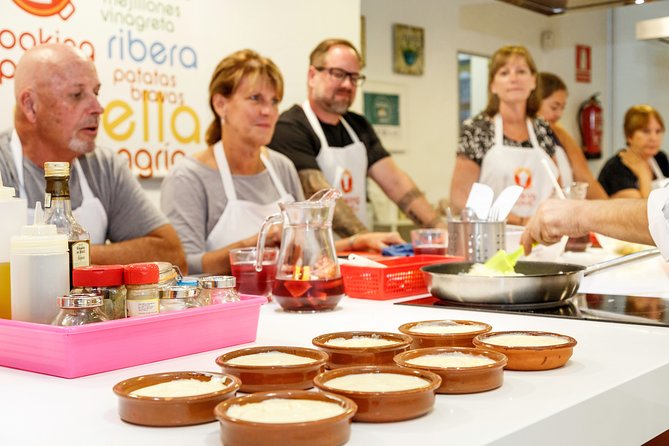 Spanish Cooking Class Paella Tapas and Sangria in Madrid - The meal, recipe booklet, and value of the experience