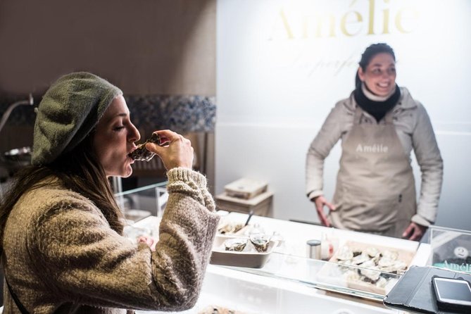 Spanish Oysters, Cava and Ibérico Ham at Barcelona’s La Boqueria Market - Lucy’s personal style and what it adds