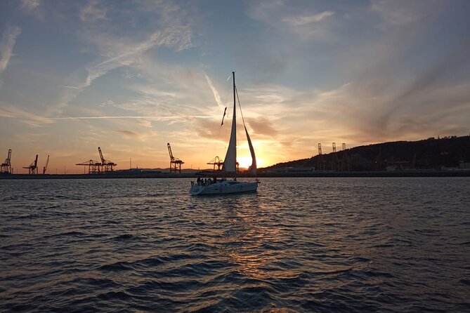 Sunset Sailing Experience w/ Live Spanish Guitar & Spanish Tapas - Setting sail from Moll de Mestral