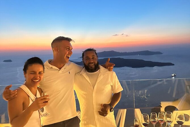 Sunset Santorini Wine Best views 2 Wineries and Tapas - Who will enjoy this Santorini evening?