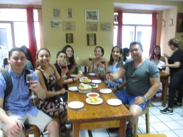 Tapas and history tour ending with churros with chocolate - What the $102.80 price includes