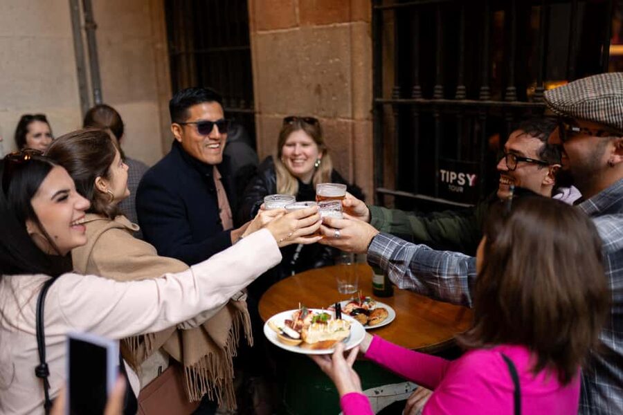 Tapas Food Tour with Dinner in Barcelona - El Born and its food-focused streets