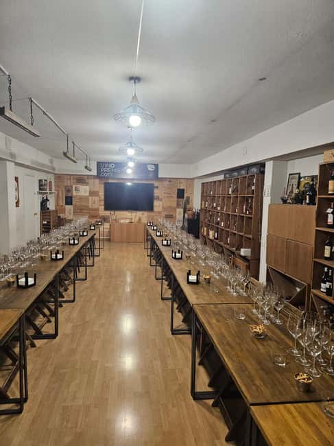 Tasting 3 glasses of wine + 3 tapas - How long should you plan for it?