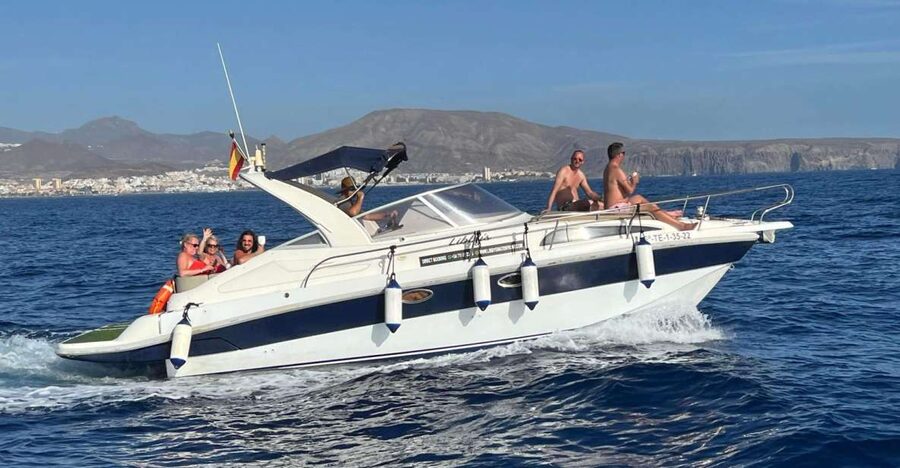 Tenerife: Private Boat Charter with Tapas & Drinks - A swim stop in the Atlantic