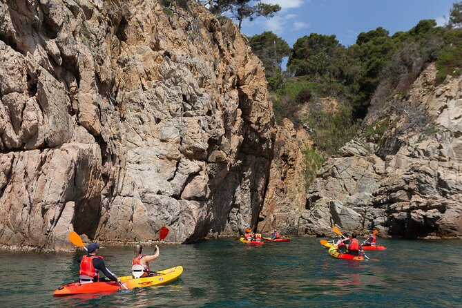 Tossa de Mar: Kayak & Snorkel Tour with Paella from Barcelona - A seaside lunch with paella in Tossa de Mar