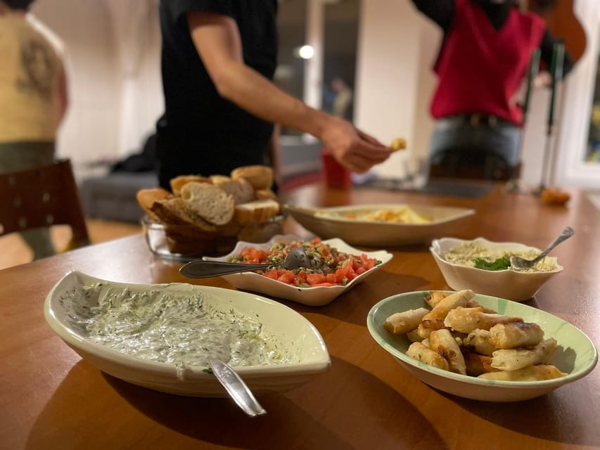 Turkish Tapas - Meze Cooking for Beginners in Istanbul - Chopping, stirring, tasting, then sitting down