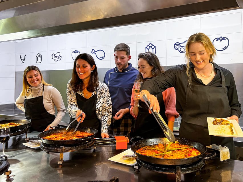 Valencia: Paella Cooking Class with Central Market Tour - Start near Plaza de la Virgen