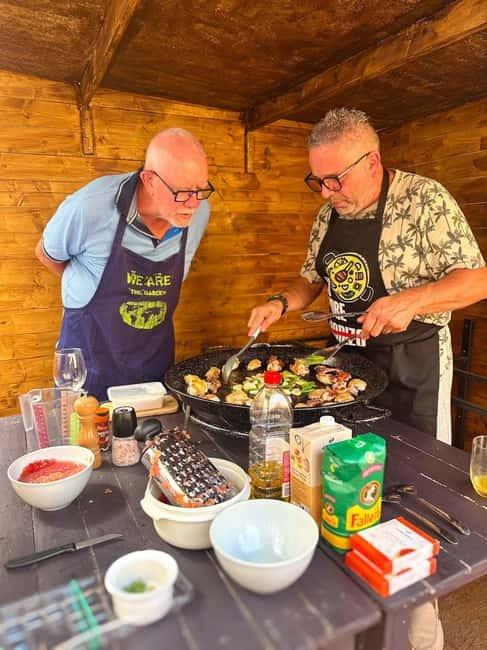 Valencia: Paella Cooking Class with Tapas and Drinks - Tapas first, then the cooking begins