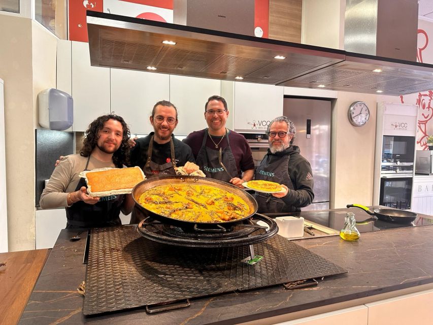 Valencia: Paella Workshop and Algiros Market Visit - Tapas, wine, sangria, and mistela