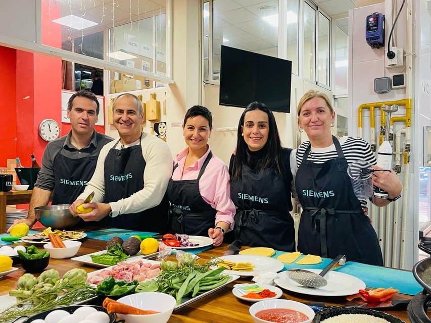 Valencia: Paella Workshop and Algiros Market Visit - Inside Valencia Club Cocina’s teaching kitchen