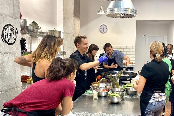 Valencian paella cooking class, tapas and visit to Ruzafa market. - The sangria workshop is part of the lesson